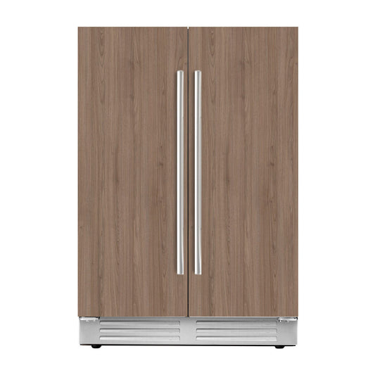 Réfrigérateur à vin et à boissons de 24 pouces prêt à installer un panneau