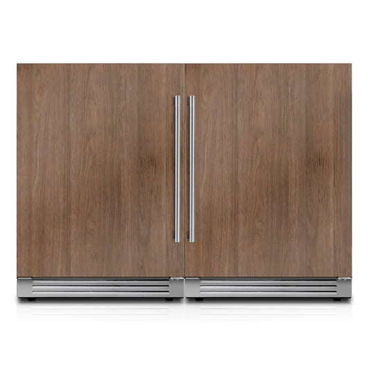 48'' Panel Ready Wine & Beverage Fridge Bundle