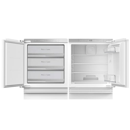 24'' Undercounter Panel Ready Refrigerator & Freezer Bundle