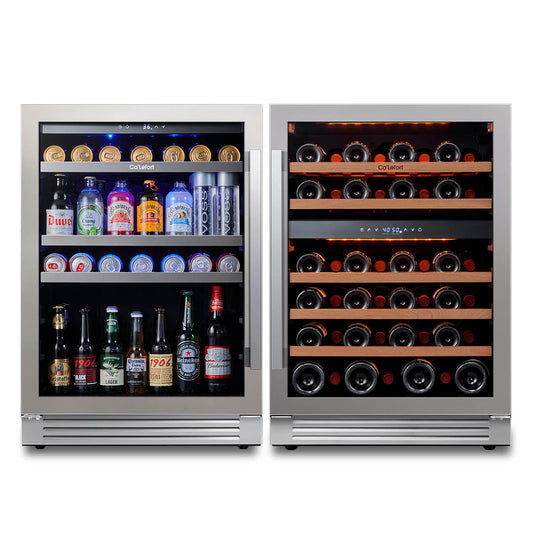 48'' Wine & Beverage Fridge Bundle