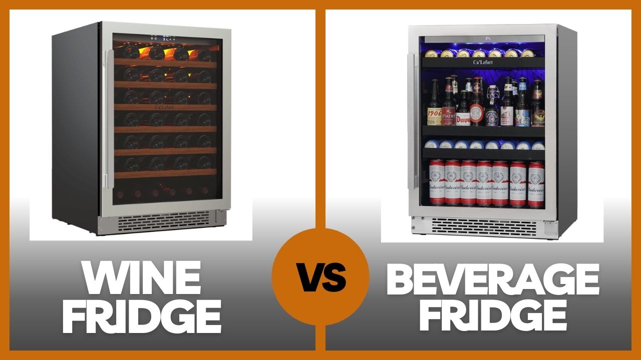 Wine Fridge Vs. Beverage Fridge: Which One Should You Choose? – Ca'Lefort