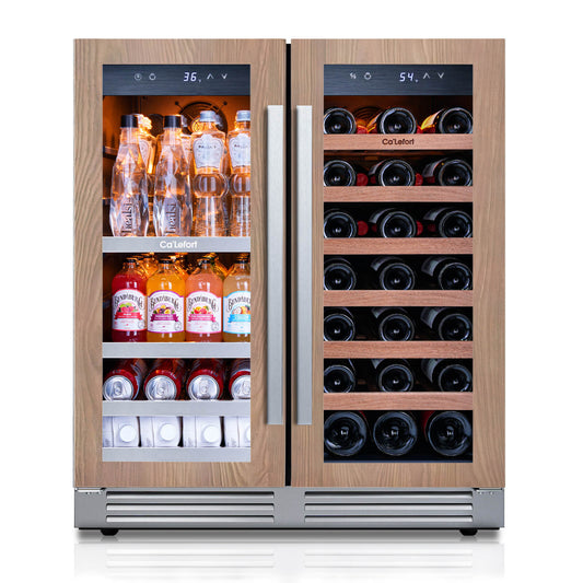 30'' Panel Ready Wine and Beverage Fridge