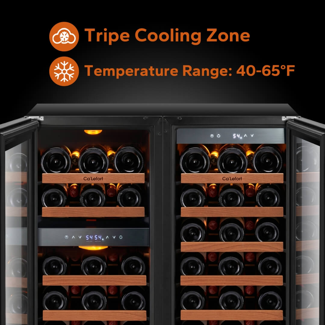 30 inch Tripe Zone Wine Fridge Bundle
