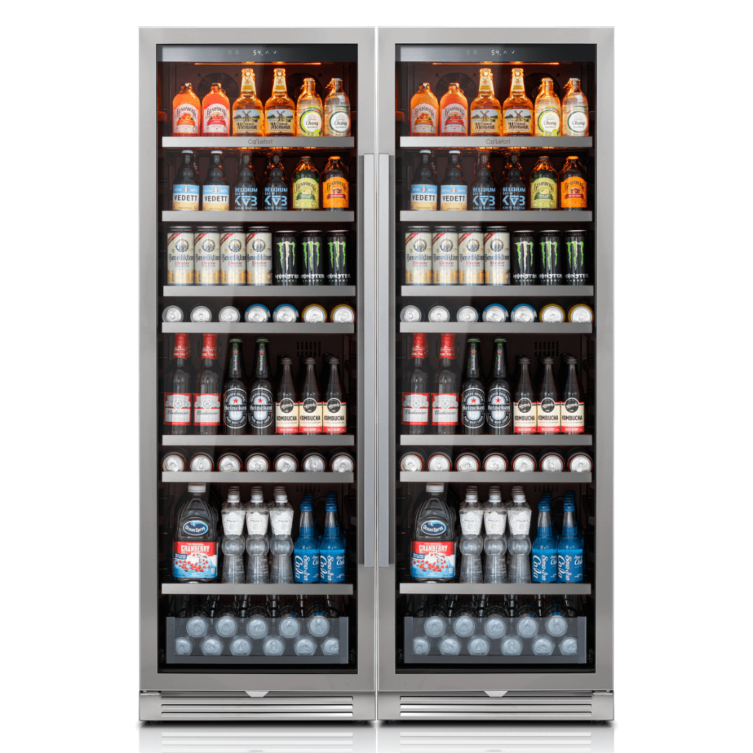 Ca'Lefort 48'' 756-Can Beverage Refrigerator Bundle
