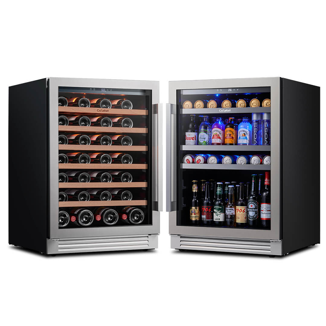 48'' Wine & Beverage Cooler Combo