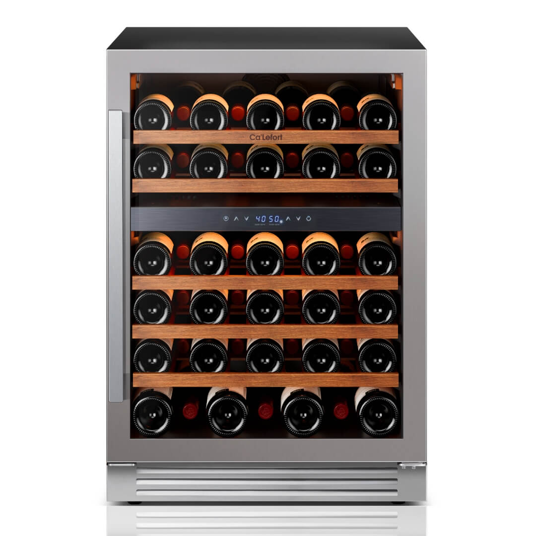 Ca'Lefort 24 inch dual zone wine fridge built in wine cooler