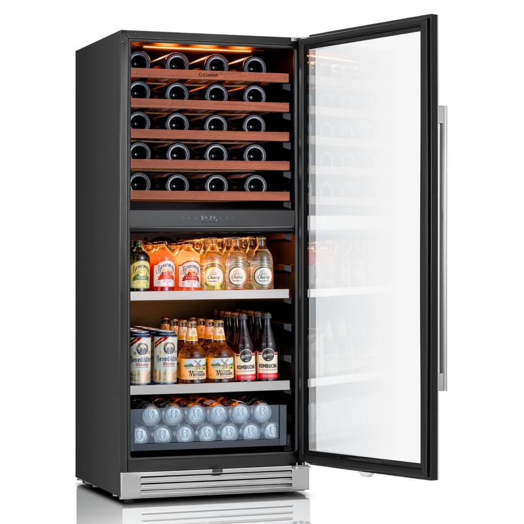 Ca'Lefort Wine and Beverage Fridge, 40 Bottles and 112 Cans