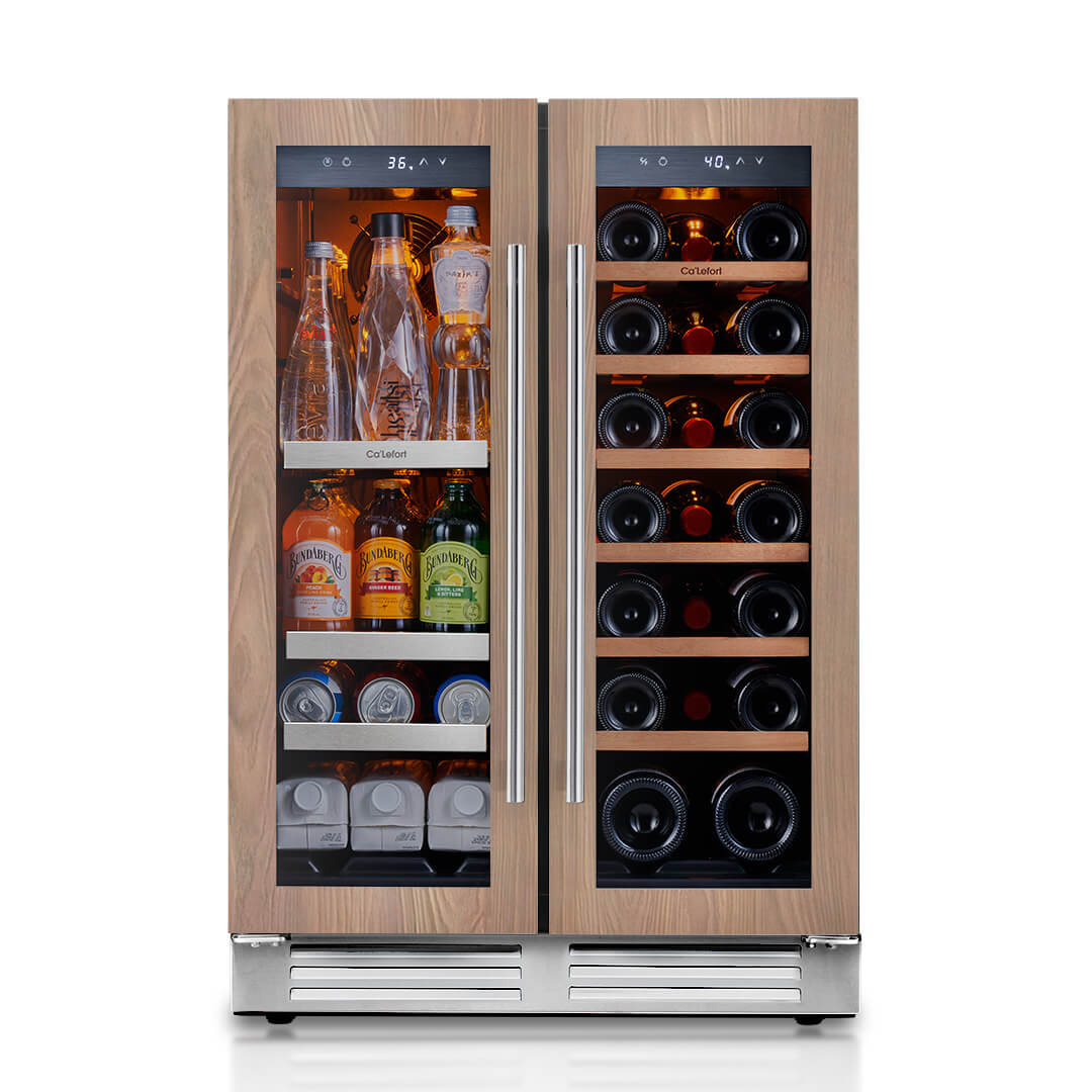 24'' Panel Ready Wine and Beverage Fridge