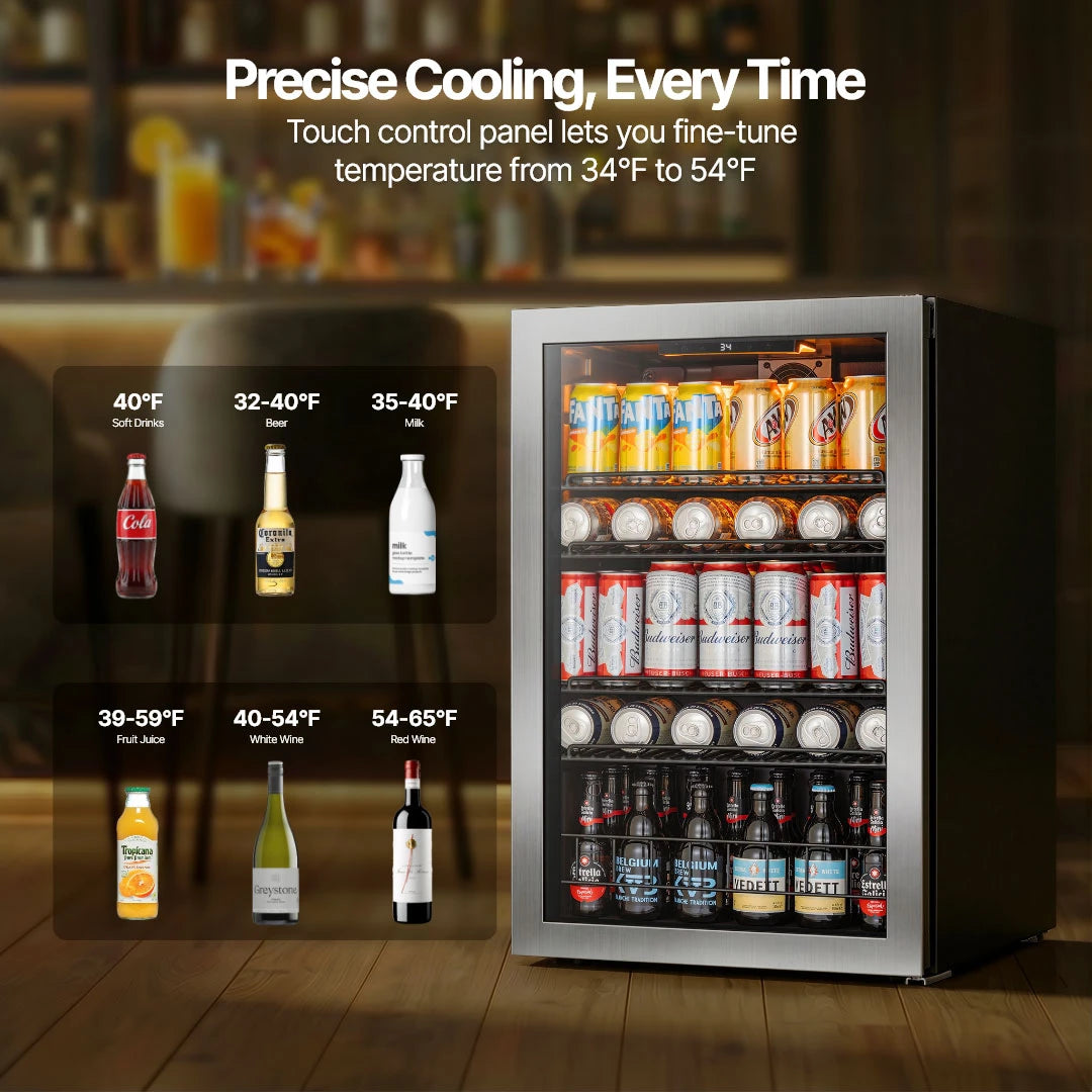155 Can Beverage Refrigerator