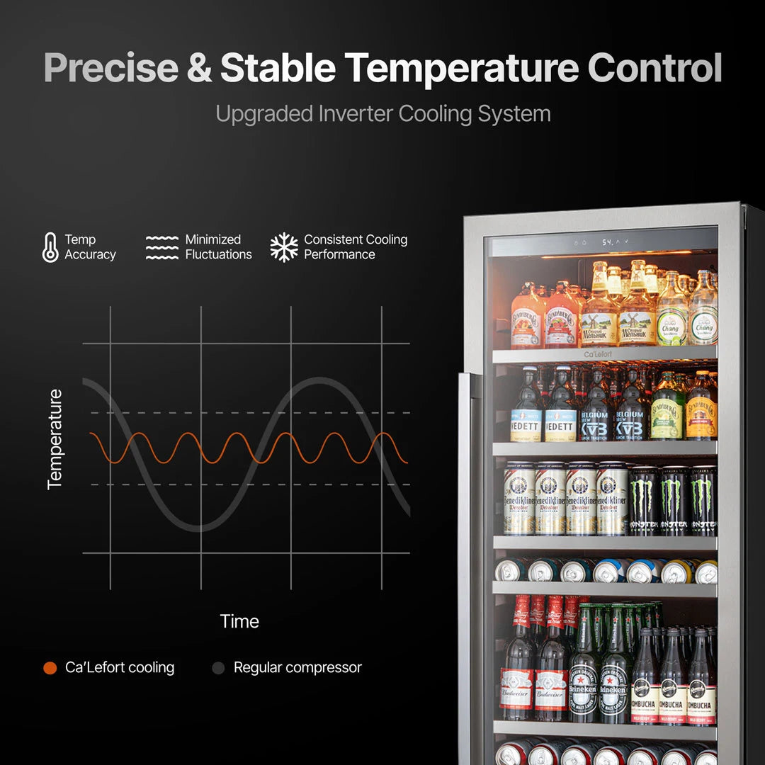 Ca'Lefort 24'' 378-Can Beverage Refrigerator
