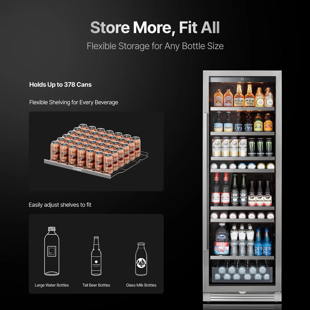 Ca'Lefort 24'' 378-Can Beverage Refrigerator