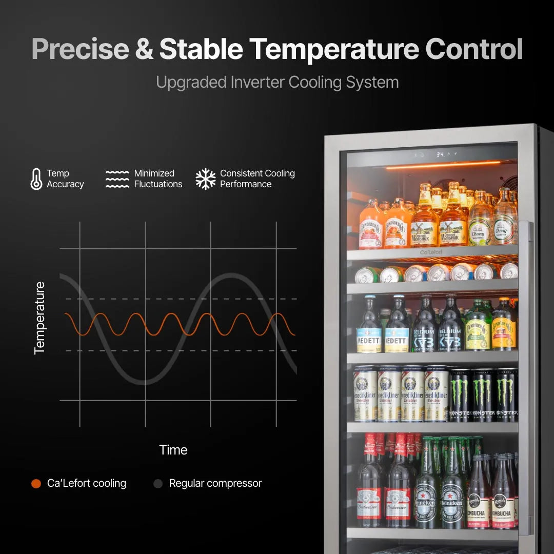 Ca'Lefort 24'' 238-Can Beverage Refrigerator