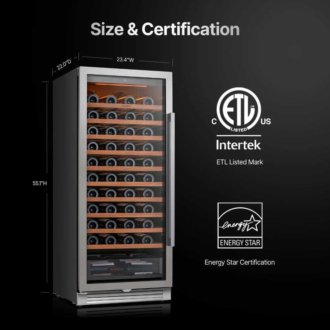 Ca'Lefort 24'' 90-Bottle Wine Fridge