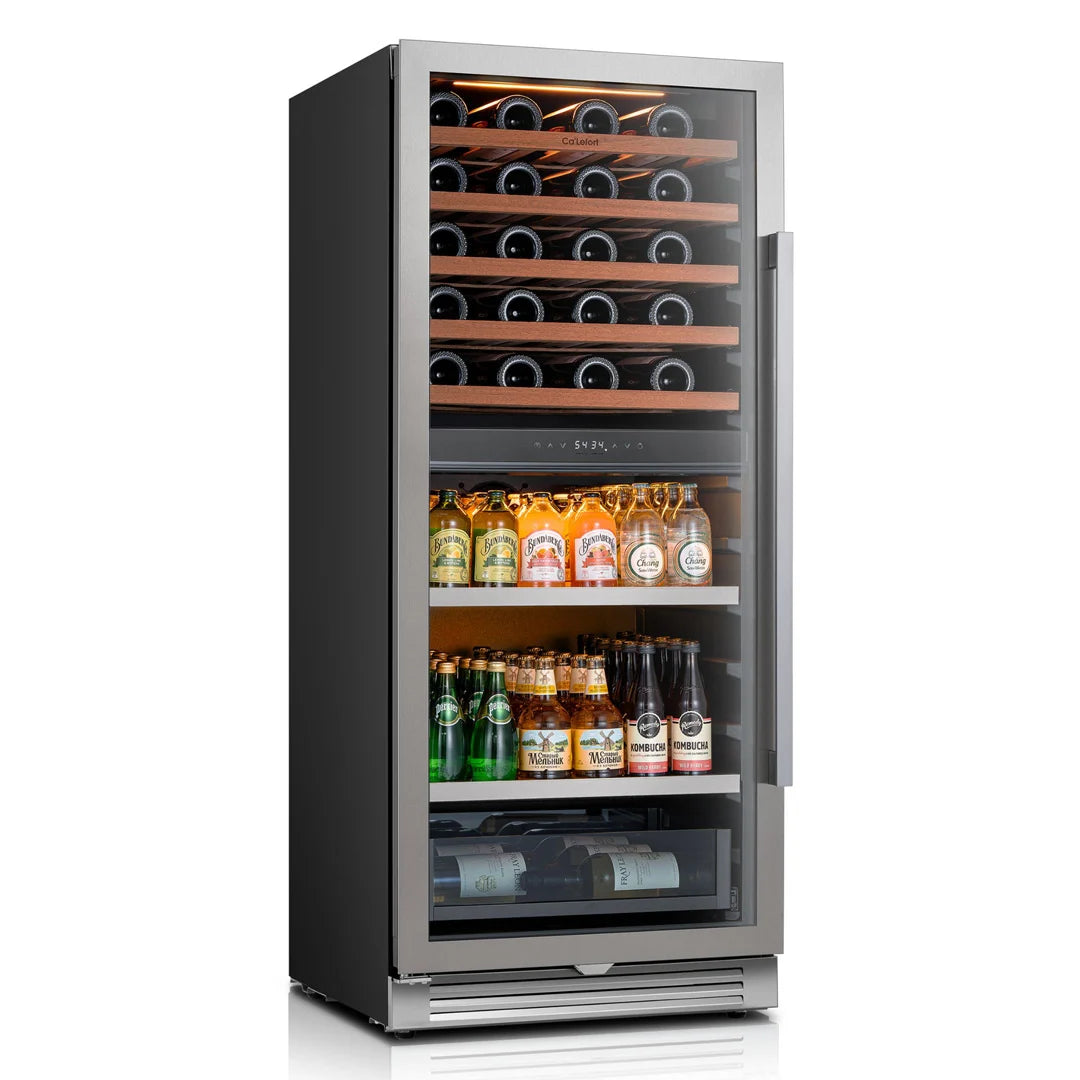Ca'Lefort Wine and Beverage Fridge, 40 Bottles and 112 Cans