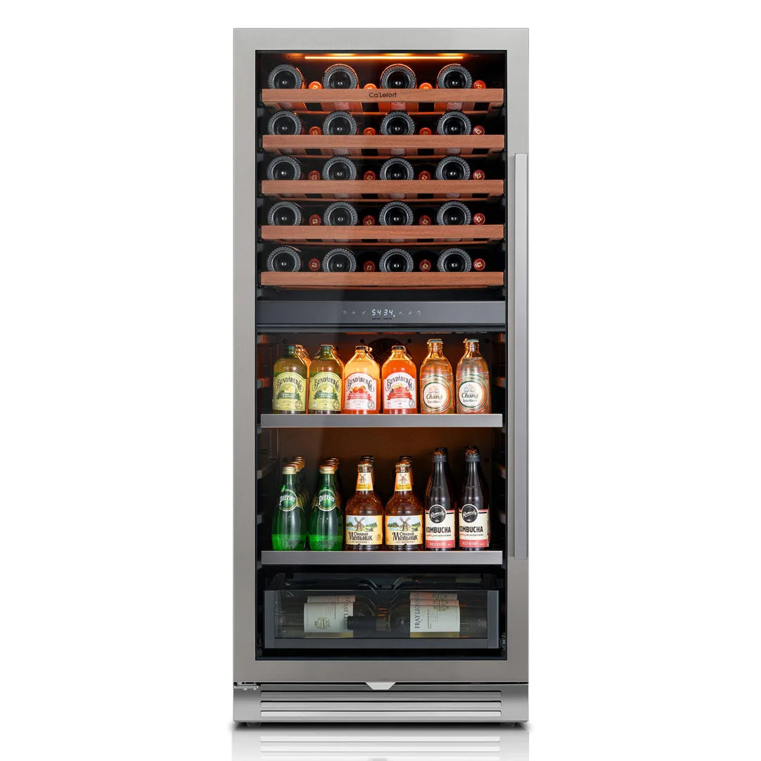 Ca'Lefort Wine and Beverage Fridge, 40 Bottles and 112 Cans