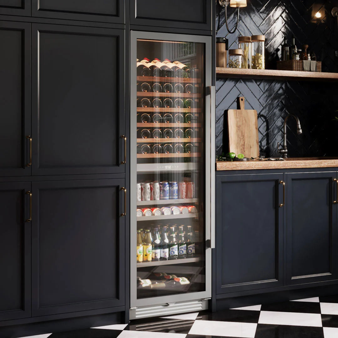 Ca'Lefort Wine and Beverage Fridge, 77 Bottles and 177 Cans
