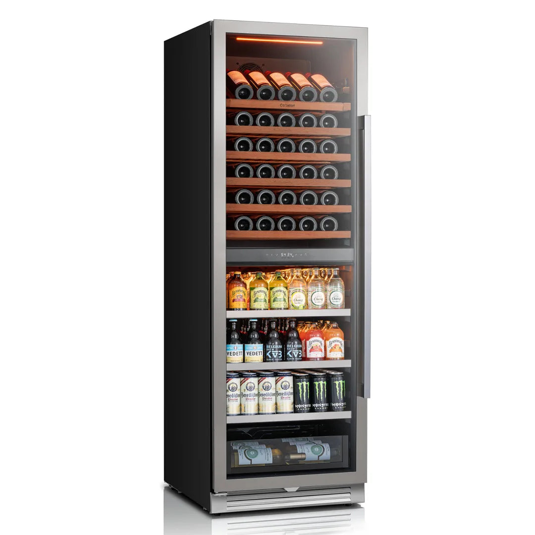 Ca'Lefort Wine and Beverage Fridge, 77 Bottles and 177 Cans