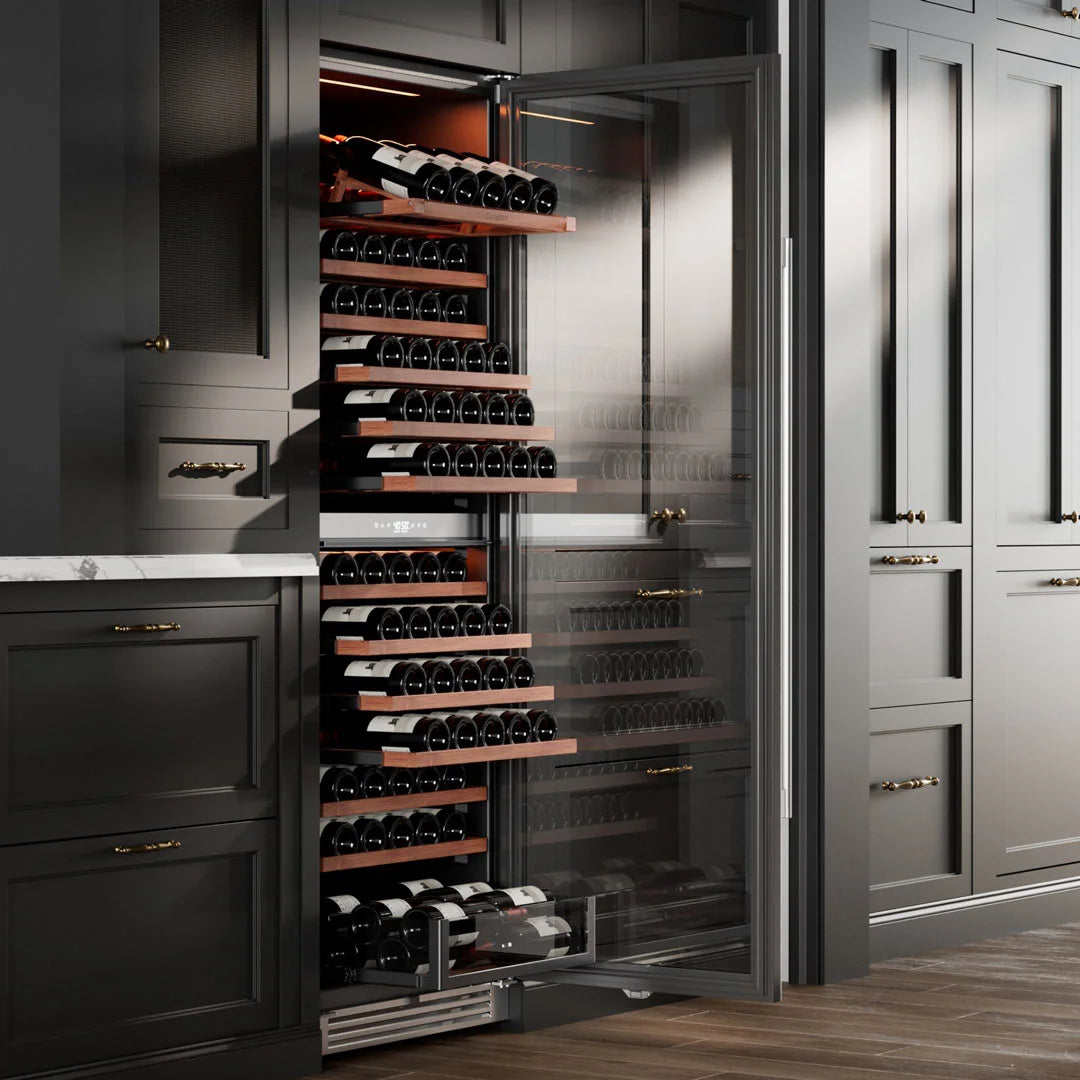 Ca'Lefort 24'' 155-Bottle Dual Zone Wine Fridge