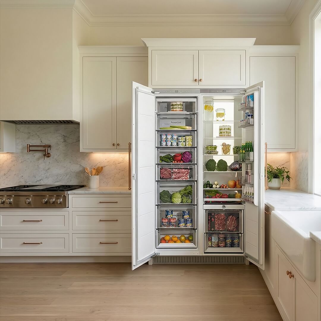 22'' Panel Ready Refrigerator & Freezer Bundle