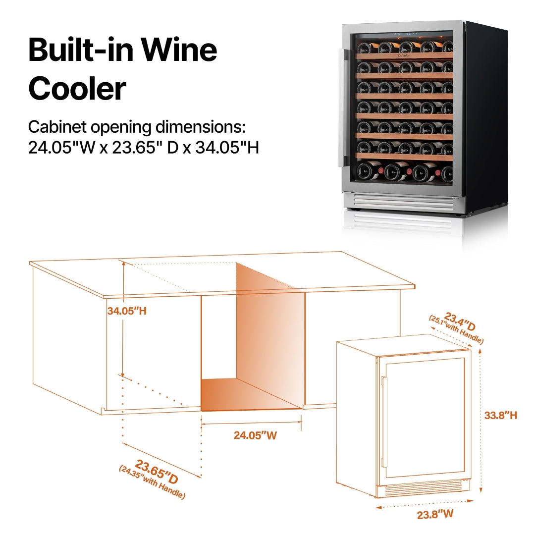 Ca'Lefort 24 inch Wine Cooler