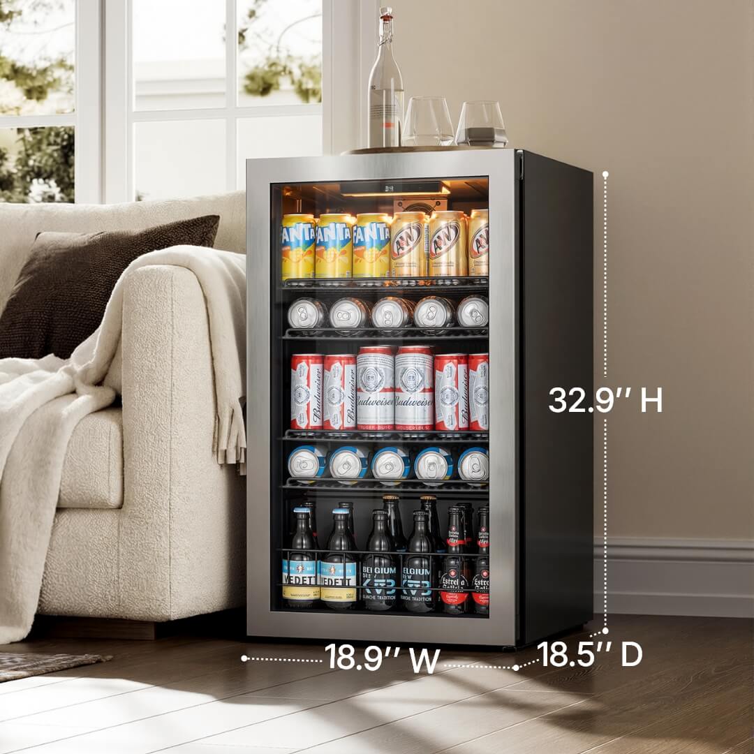 155 Can Beverage Refrigerator