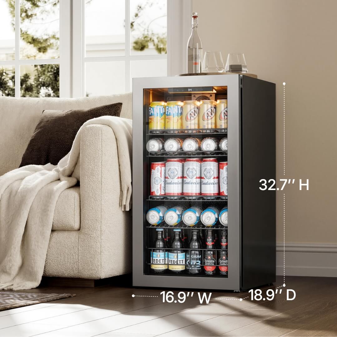 105 Can Beverage Refrigerator