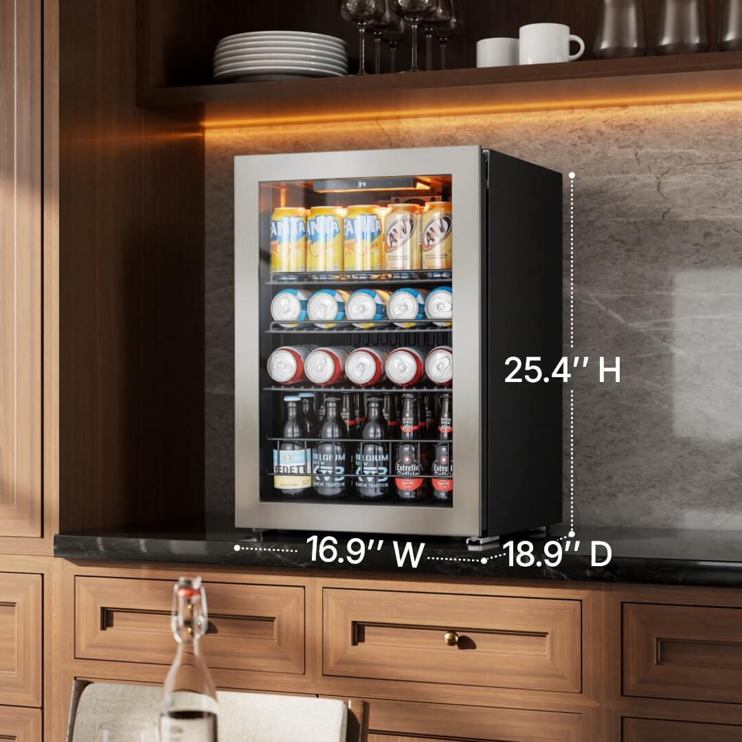 85 Can Beverage Refrigerator