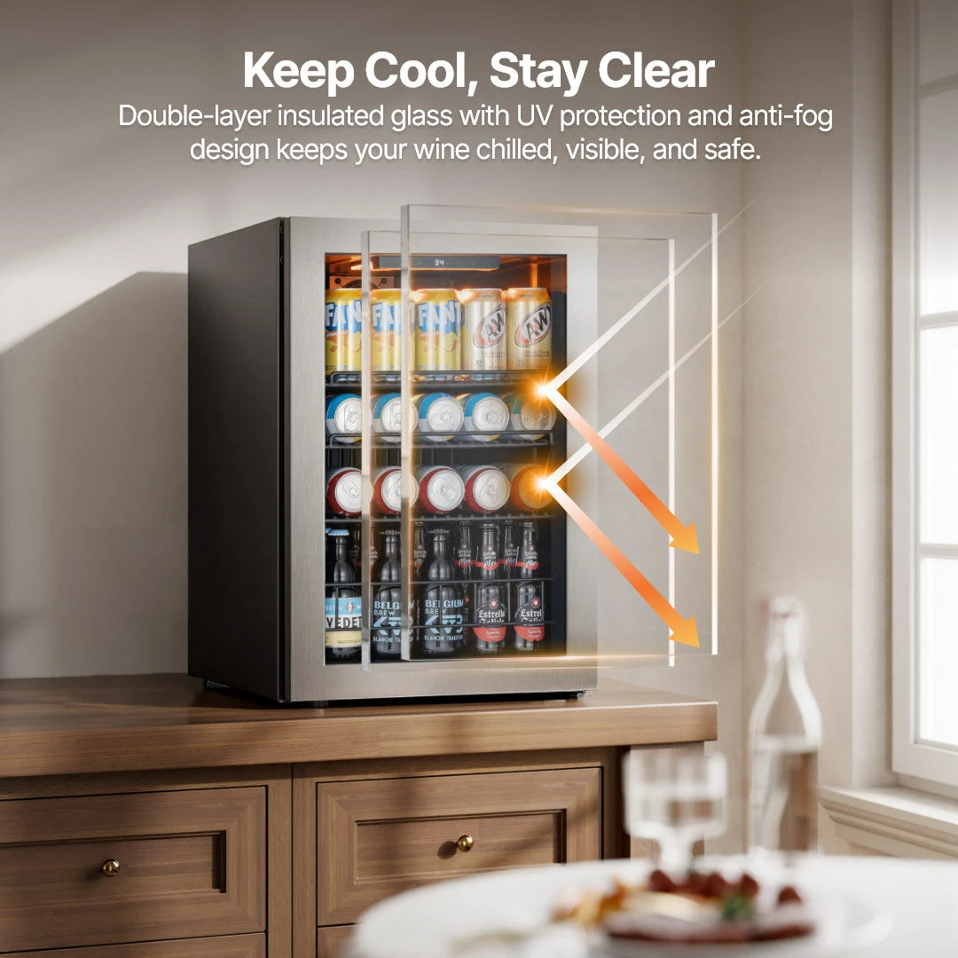 85 Can Beverage Refrigerator