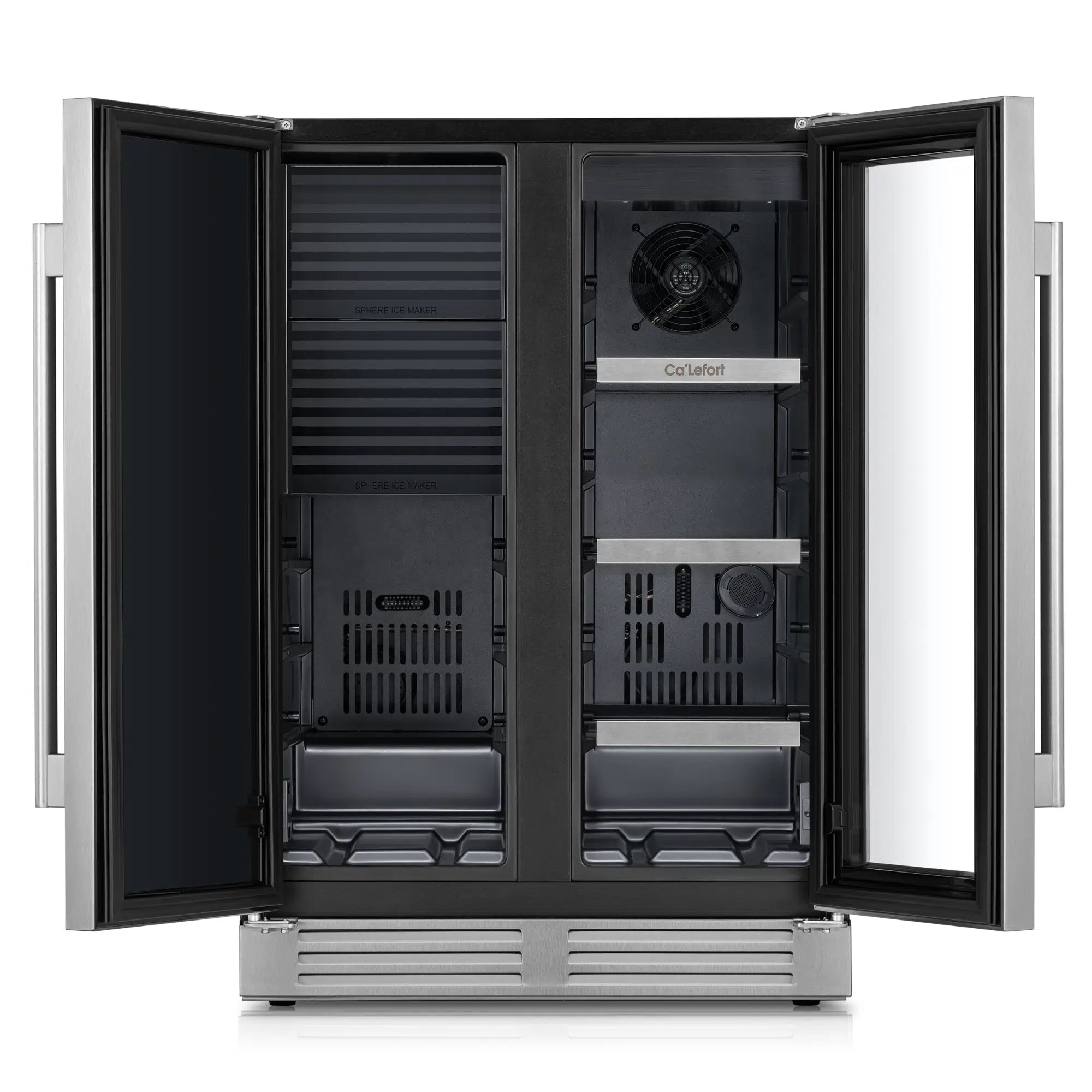 Ca'Lefort 3-in-1 Beverage  Refrigerator with Sphere Ice Maker