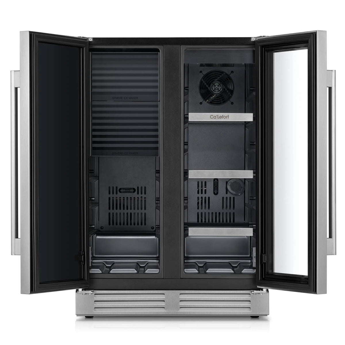 Ca'Lefort 3-in-1 Beverage  Refrigerator with Sphere Ice Maker