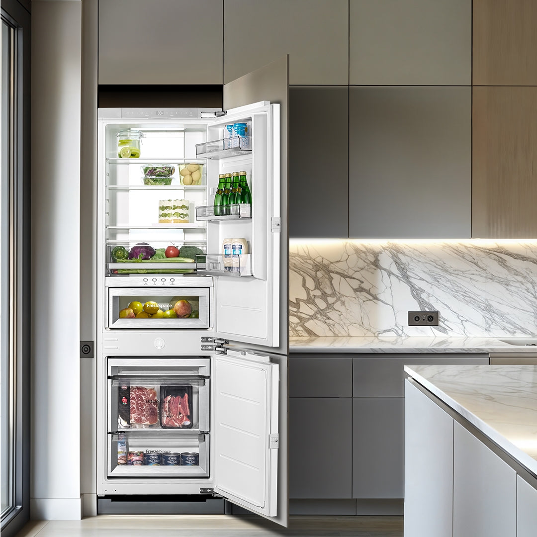 22’’ Panel Ready Refrigerator with Bottom Freezer