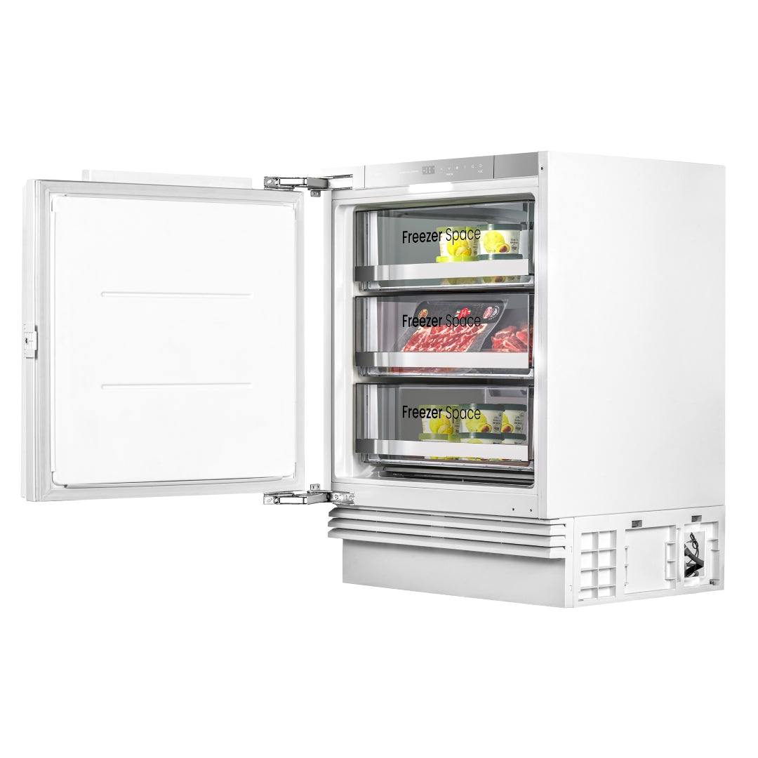 24'' Undercounter Panel Ready Refrigerator & Freezer Bundle
