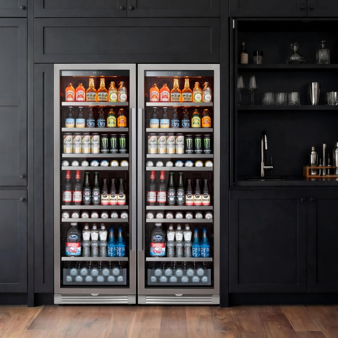 Ca'Lefort 48'' 756-Can Beverage Refrigerator Bundle