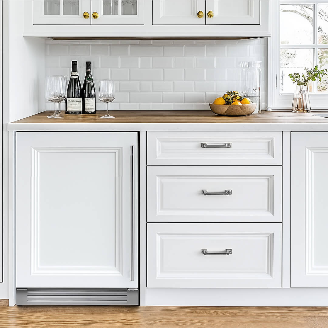 Ca'Lefort 24 inch Panel Ready Dual Zone Wine Fridge