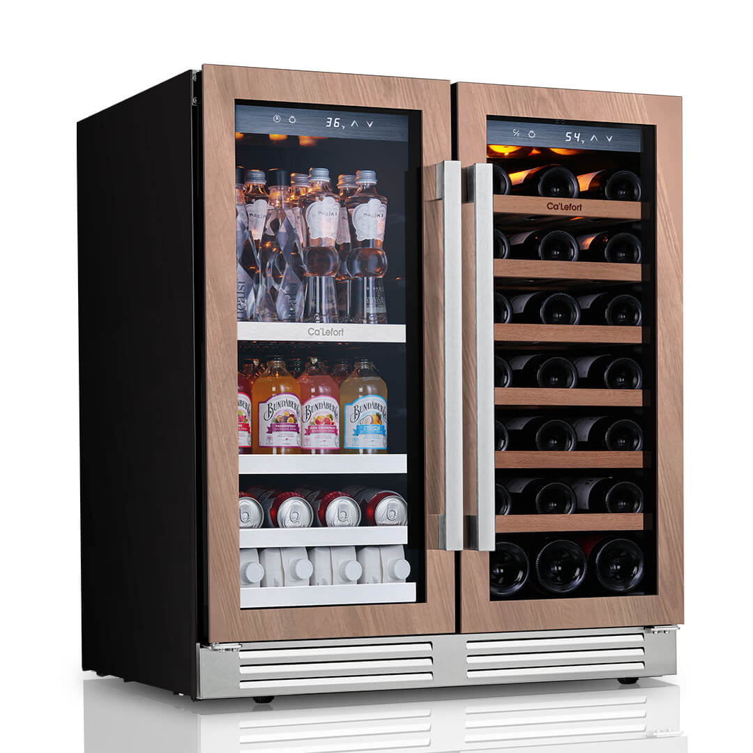 30'' Panel Ready Wine and Beverage Fridge