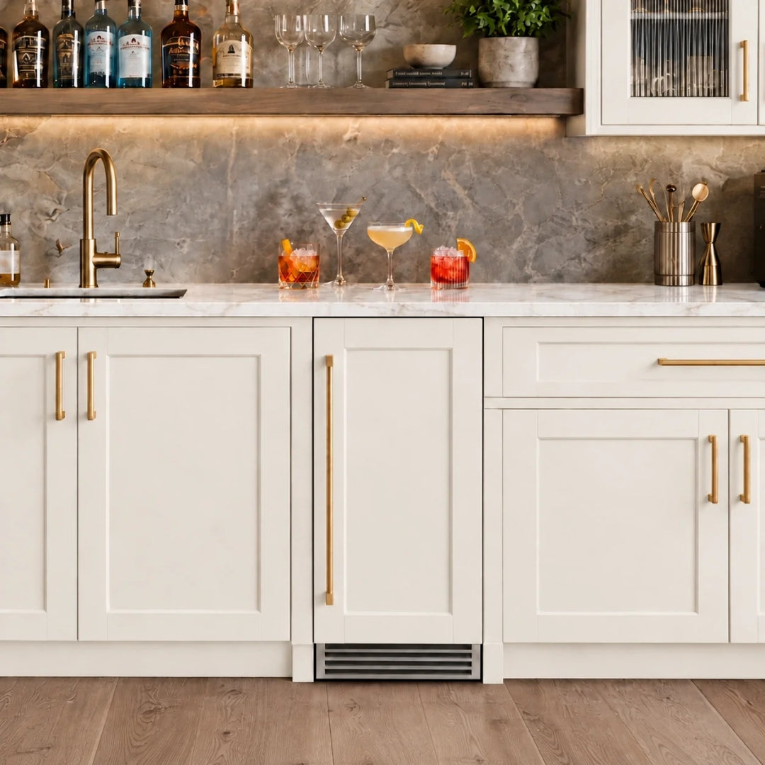 Ca'Lefort 15" Built-In Panel Ready Nugget Ice Maker