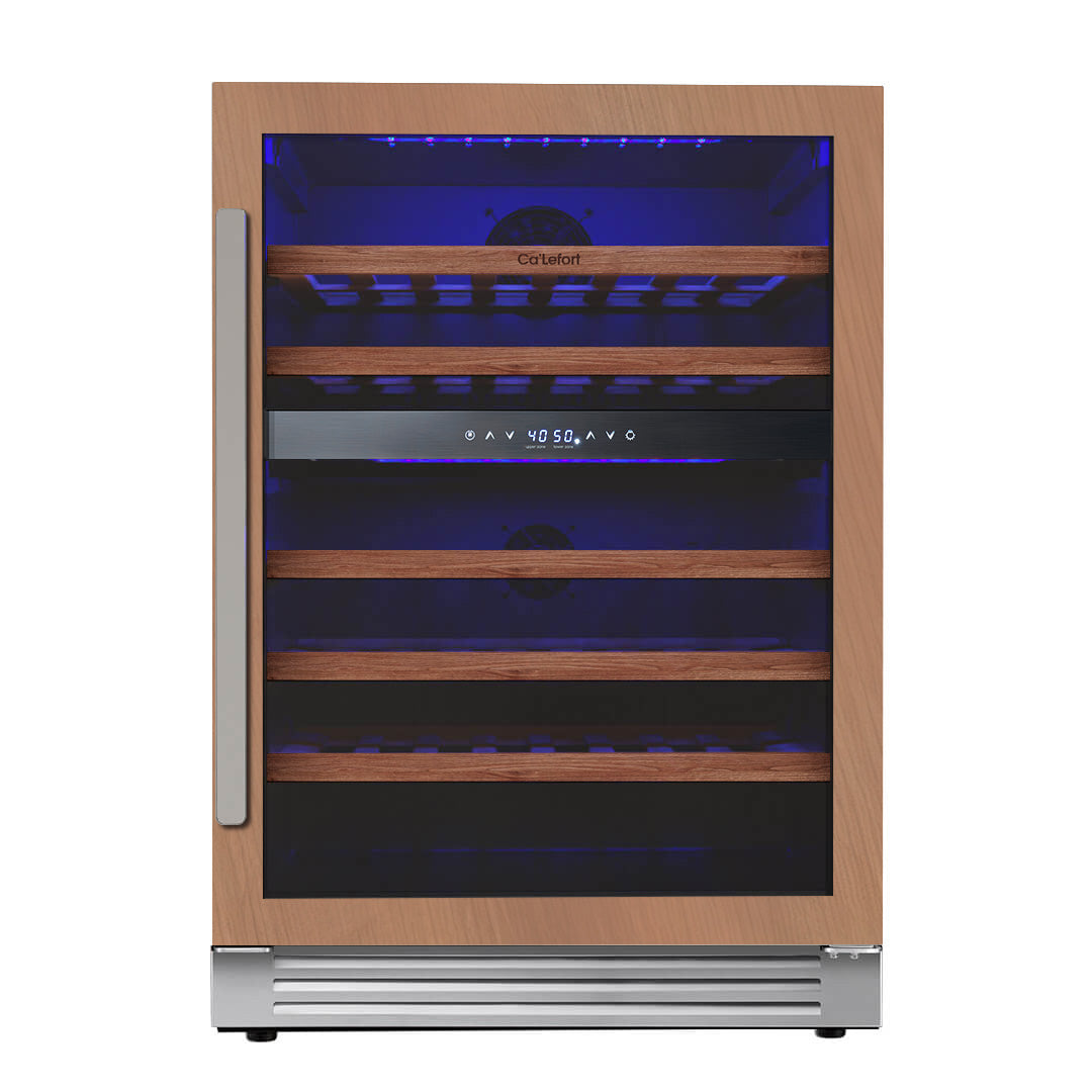 Ca'Lefort 24 inch Panel Ready Dual Zone Wine Fridge