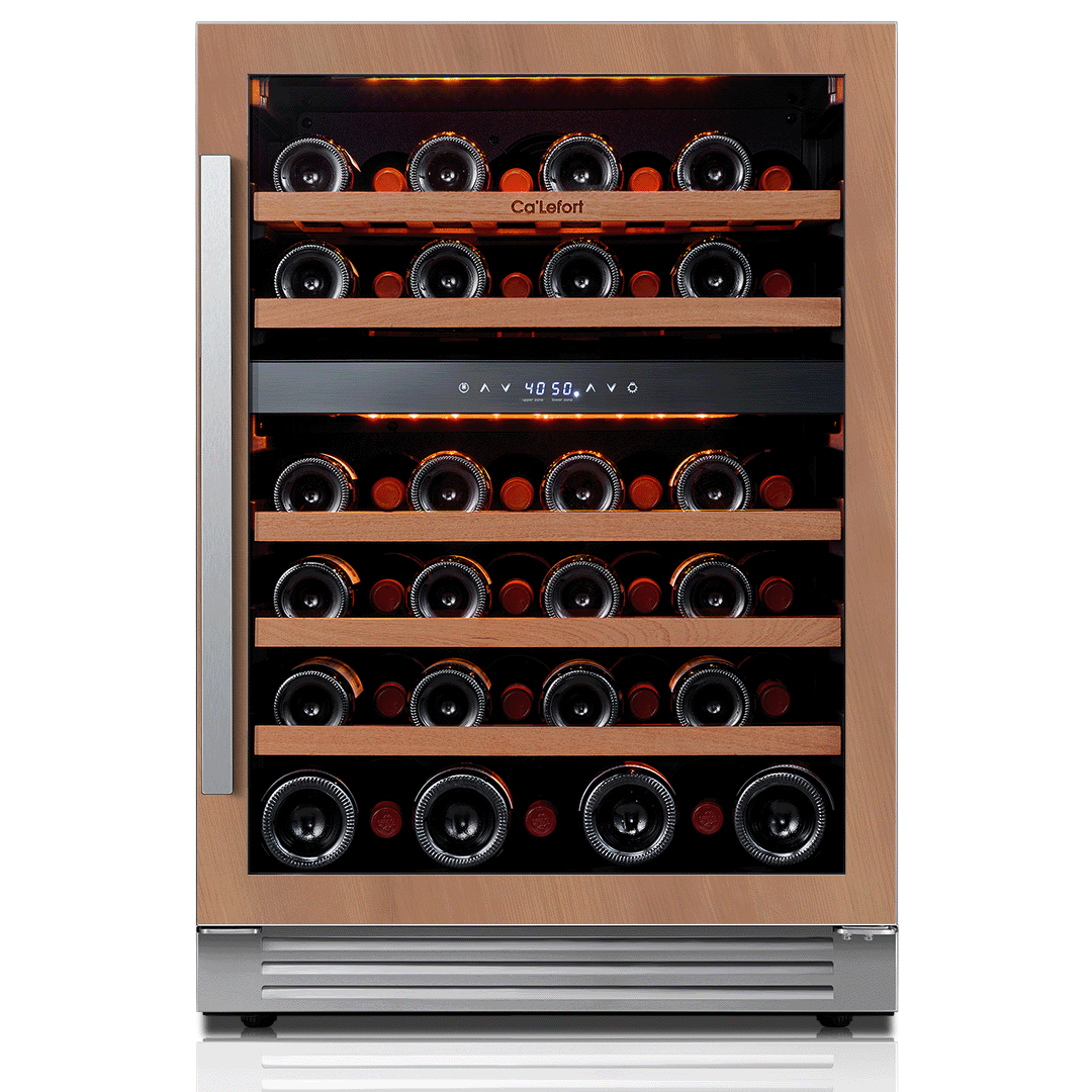 Ca'Lefort 24 inch Panel Ready Dual Zone Wine Fridge