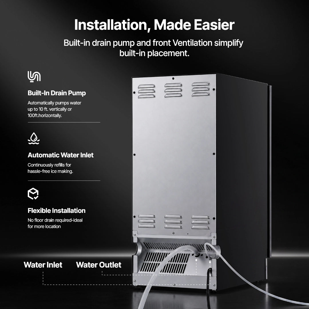 Ca'Lefort 15" Built-In Nugget Ice Maker