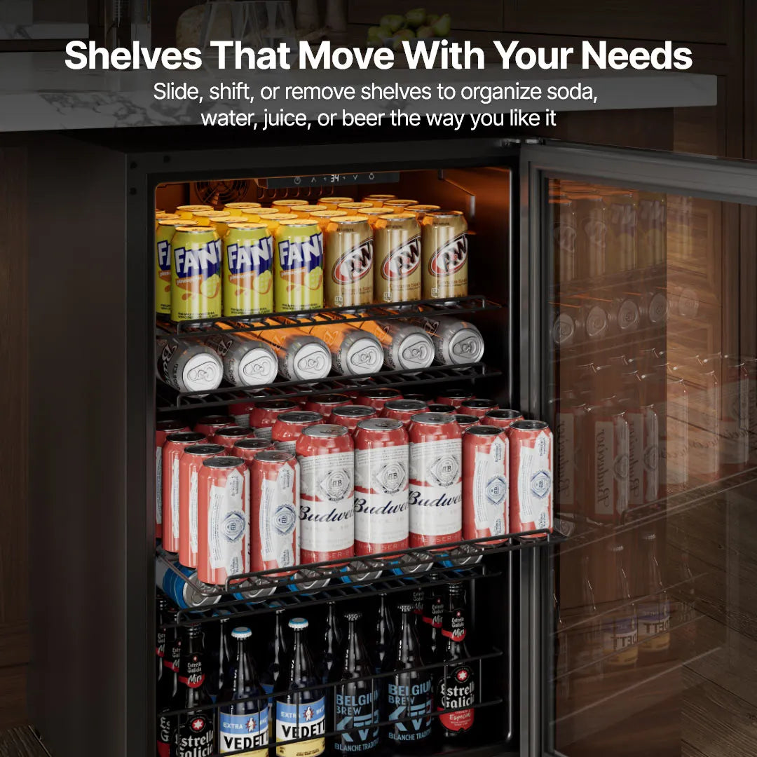 155 Can Beverage Refrigerator