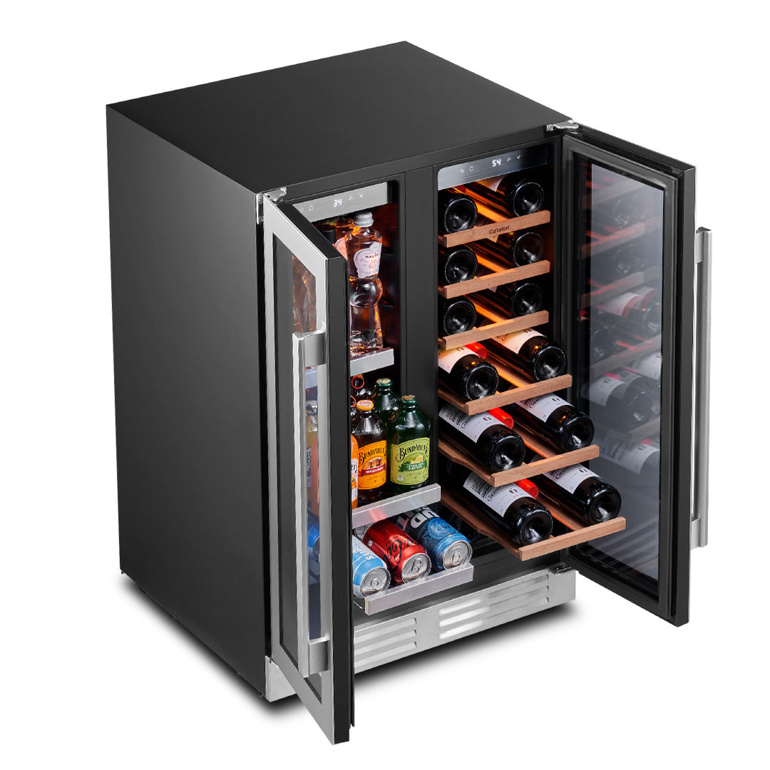 24'' Panel Ready Wine and Beverage Fridge