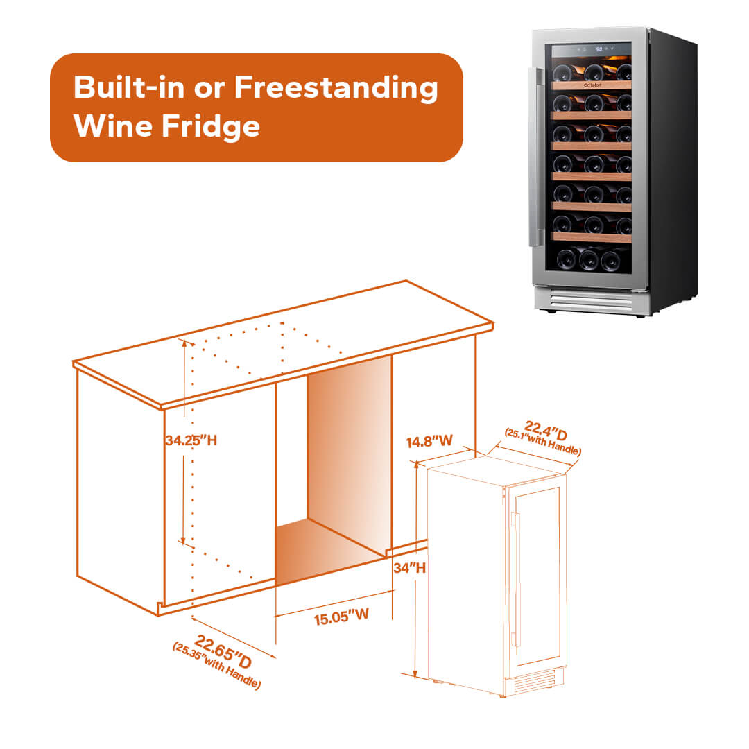 Ca'Lefort 15 inch Wine Cooler