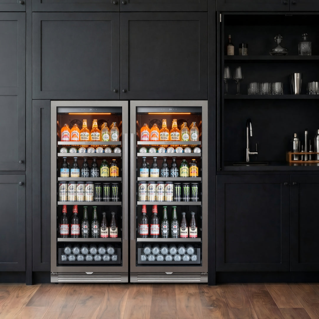 Ca'Lefort 48'' 476-Can Beverage Refrigerator Bundle