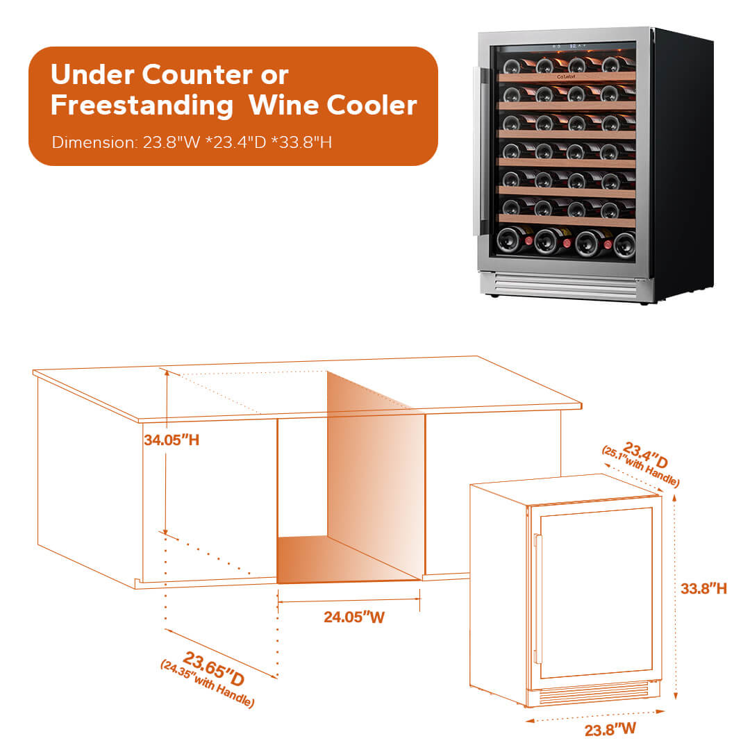 Ca'Lefort 24 inch Wine Cooler