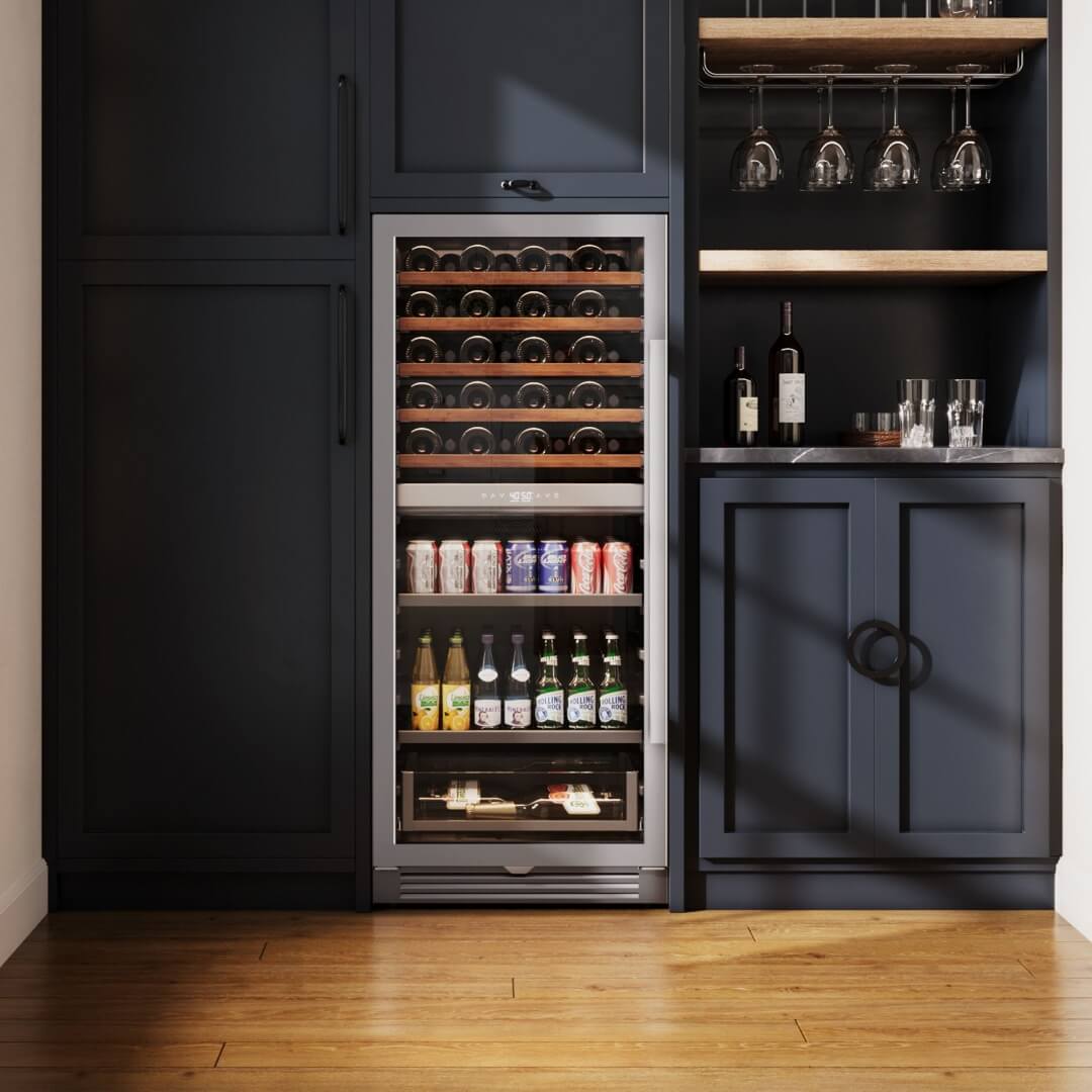 Ca'Lefort Wine and Beverage Fridge, 40 Bottles and 112 Cans