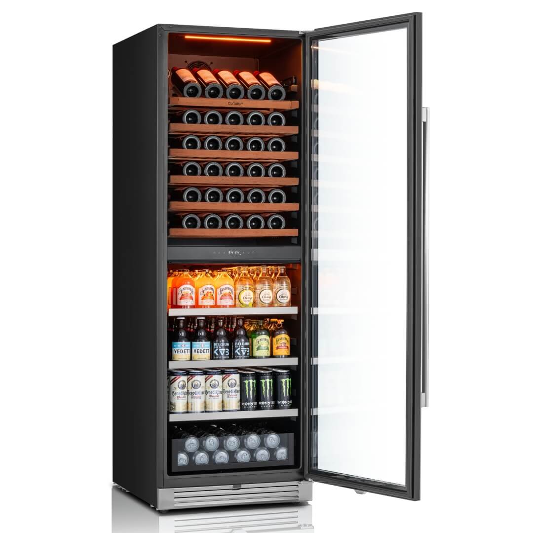 Ca'Lefort Wine and Beverage Fridge, 77 Bottles and 177 Cans