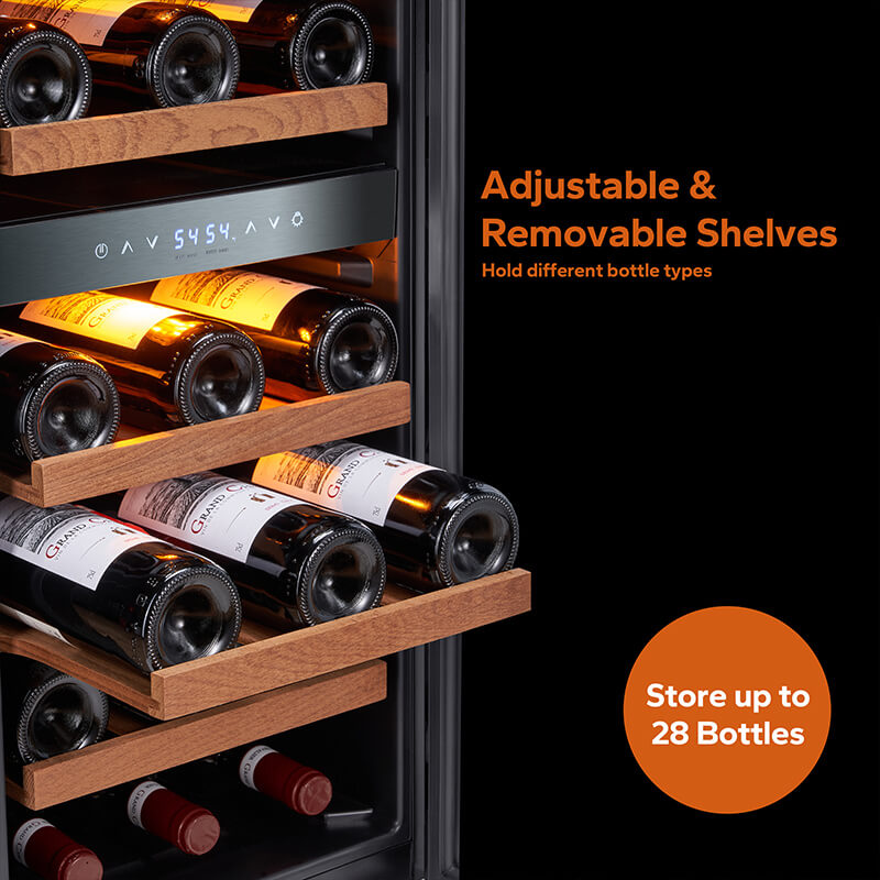 Ca'Lefort 15 inch Dual Zone Wine Fridge